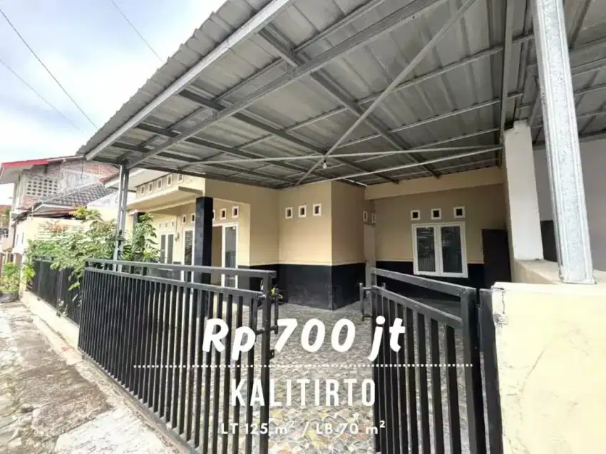 Dijual Rumah Keren Lingkungan Perumahan di Kalitirto Berbah