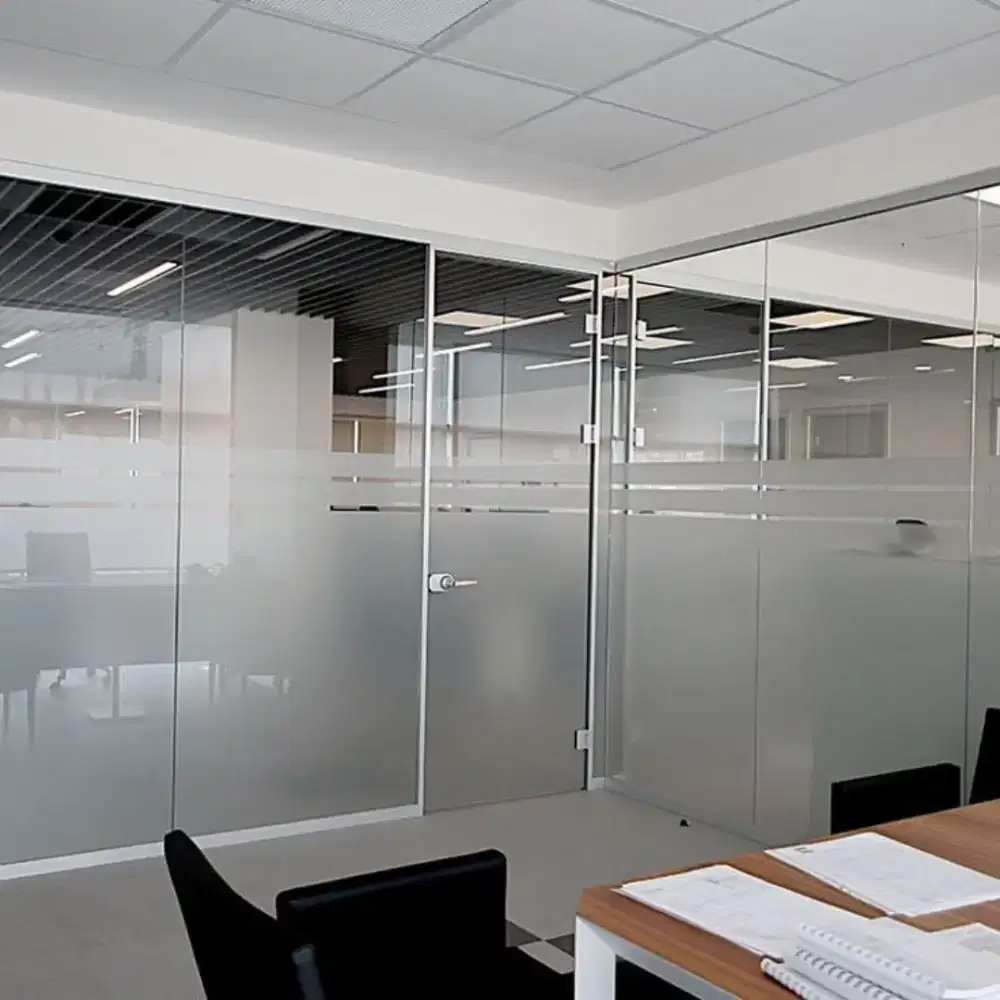 Stiker kaca/Sanblas/3m/3D/riben/stiker cermin/costum