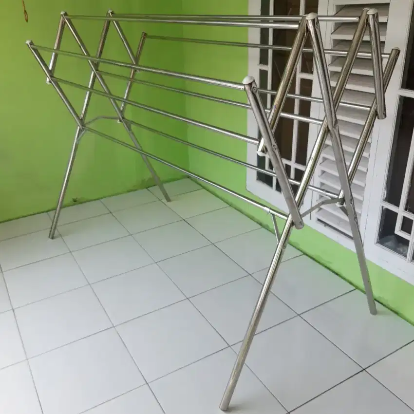 Jemuran stainless steel ukuran besar