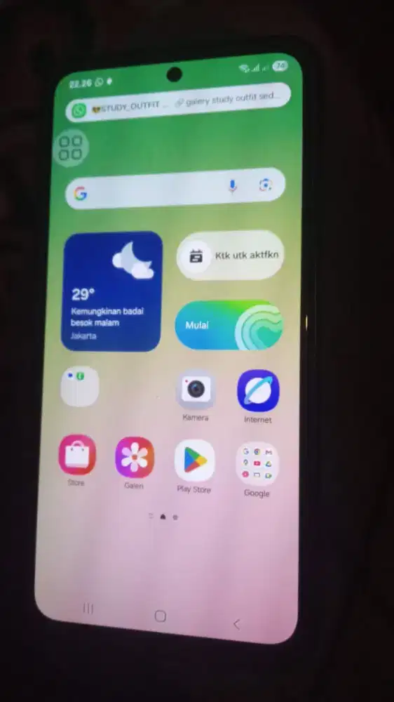 lun cari samsung a56 , kalau pian jual kbri