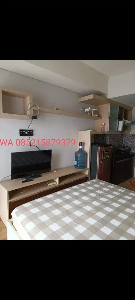 Disewakan per bulan Apartemen Serpong GreenView / Green View Studio