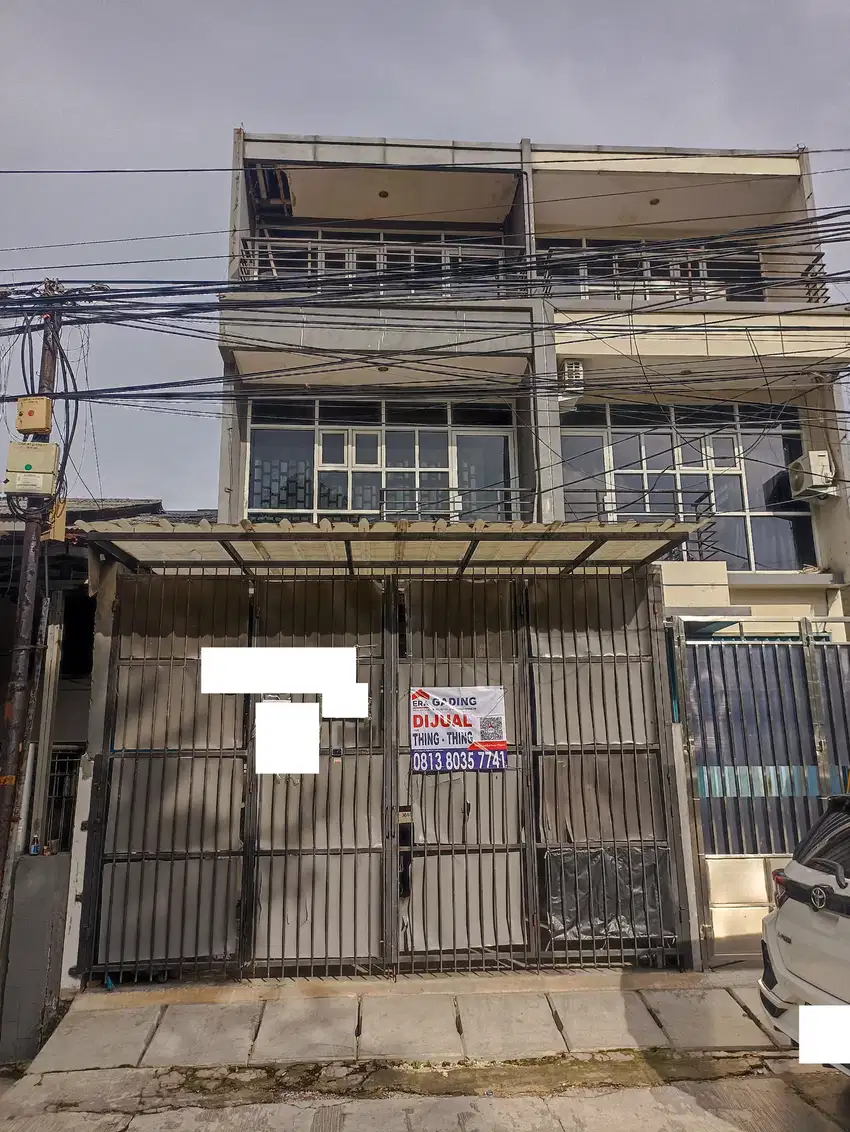 Ss3326- Jual Ruko Siap Pakai 4,2x20 Cocok Usaha di BCS Raya Klp Gading