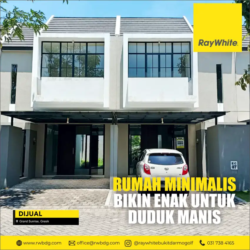 NEW, GRAND SUNRISE DI BARAT SURABAYA, TERAWAT & SIAP HUNI
