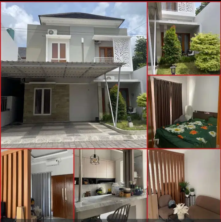 JUAL RUMAH FULL FURNISH JALAN GODEAN KM 7 SLEMAN