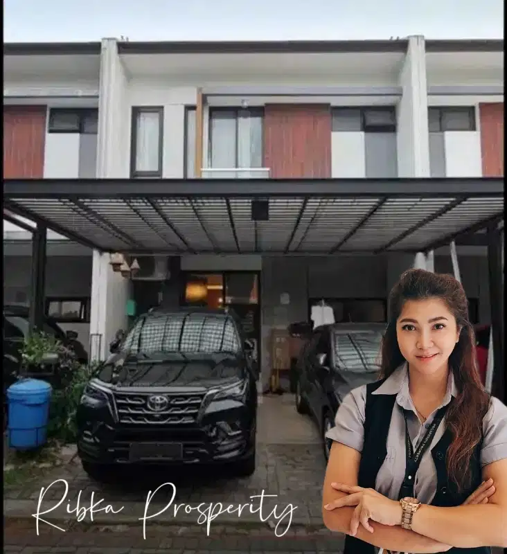 Rumah Konsep Attic Cluster Buenos Aires Delatinos Bsd Semi Furnished