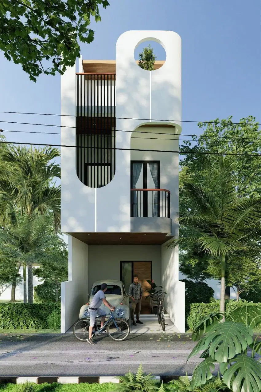 Dijual Rumah Baru Rooftop Minimalis di Matraman dekat Stasiun Kramat