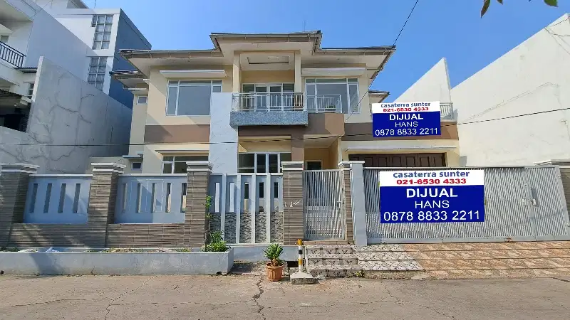 Rumah Modern Minimalis 20x19 Sunter Paradise 1 hadap Selatan