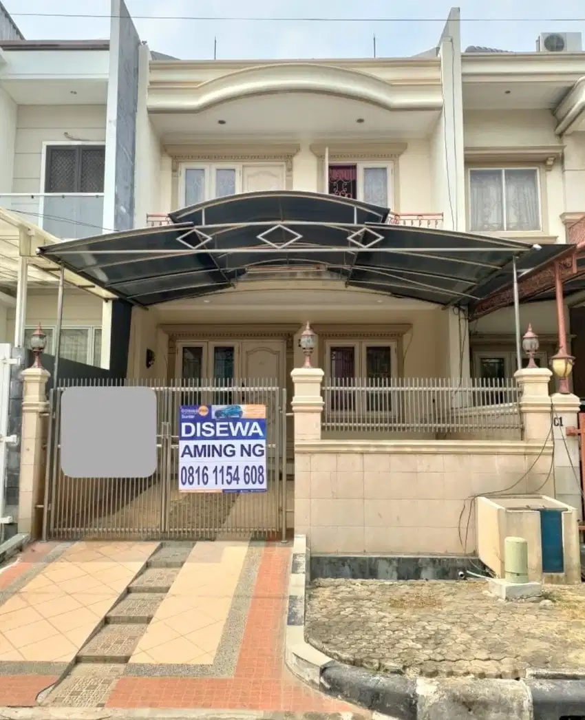 RUMAH SIAP HUNI DISEWAKAN LOKASI FAVORIT SUNTER JAKARTA UTARA
