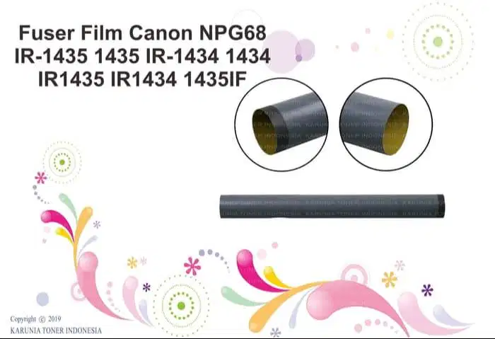 Fuser Film Canon NPG68 IR-1435 1435 IR-1434 1434 IR1435 IR1434 1435IF