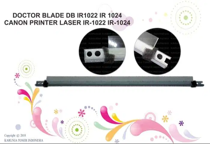 DOCTOR BLADE DB IR1022 IR 1024 CANON PRINTER LASER IR-1022 IR-1024