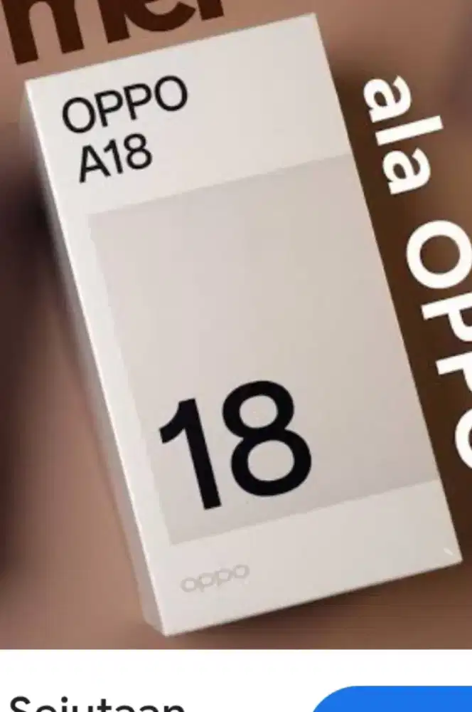 lun cari oppo A18 kalau pian jual kbri