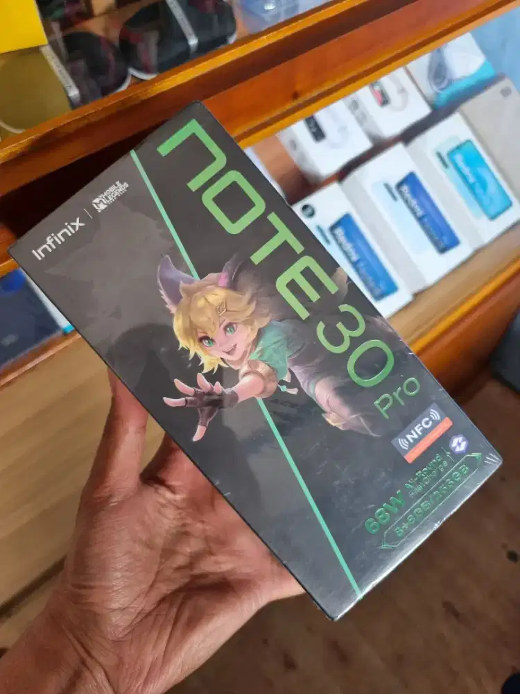 INFINIX NOTE 30 PRO 8/256 GARANSI RESMI BARU BUKAN SECOND