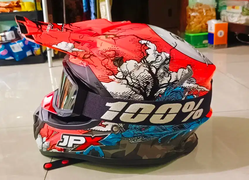 Helm JPX cross X14+ goggle Size L
