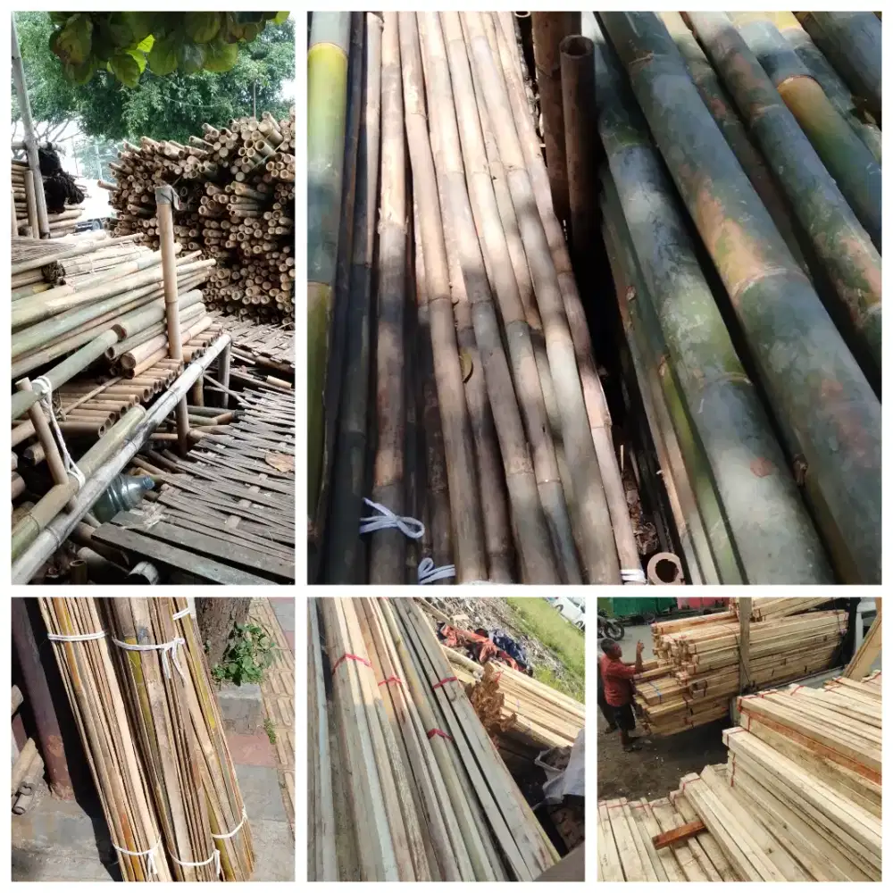 Jual bambu kayu papan,kaso2 diantar sebandung