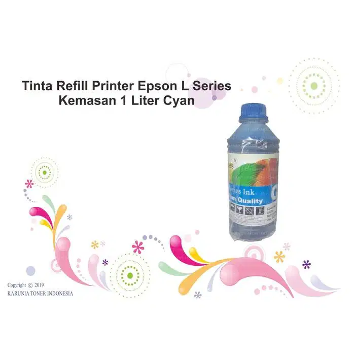 Tinta Dye Ink PSeries Premium EPSON L220 L1110 LX310 L360 LSeries Cyan