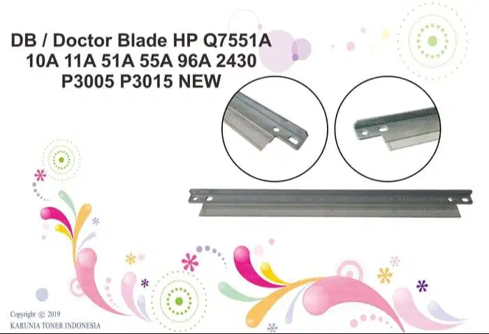 DB / Doctor Blade HP Q7551A 10A 11A 51A 55A 96A 2430 P3005 P3015 NEW