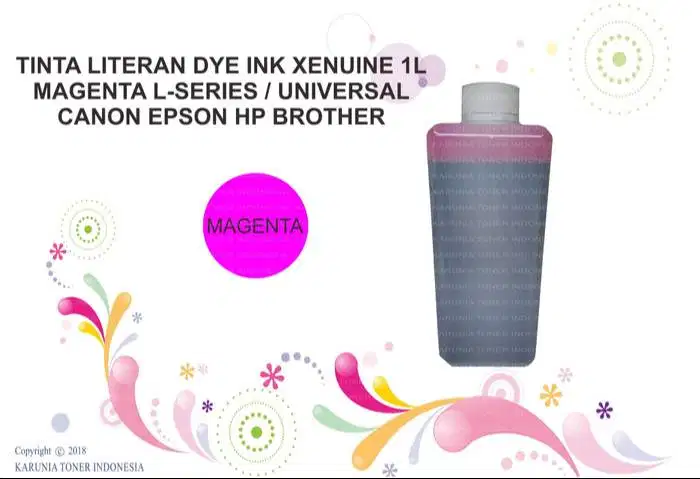 TINTA LITERAN DYE INK XENUINE 1L L-SERIES / UNIVERSAL CANON EPSON M -