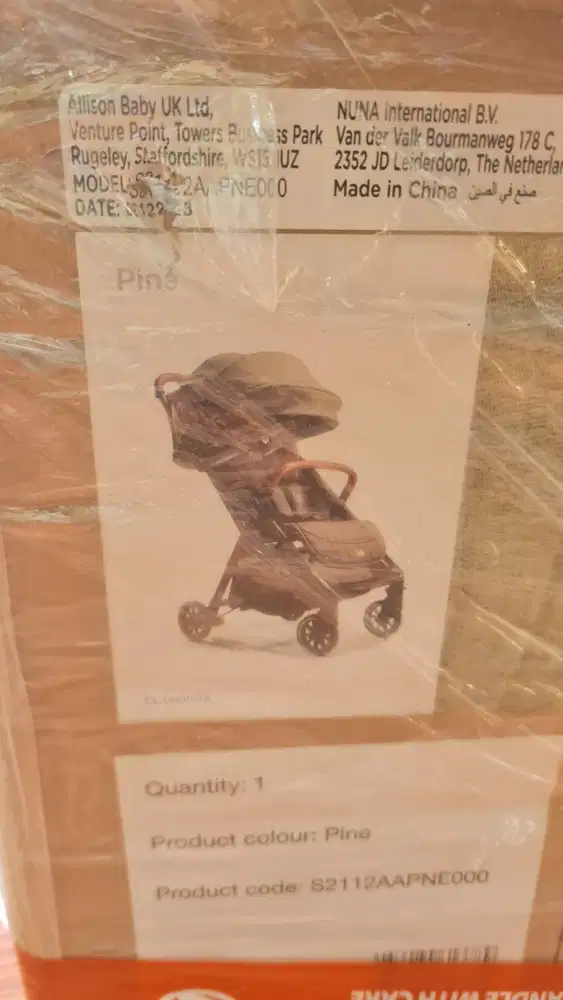 Jual Stroller Joie Parcel Murah, Belom dipakai