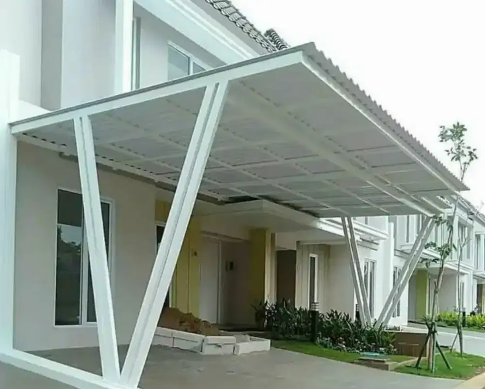 Kanopi rumah minimalis modern