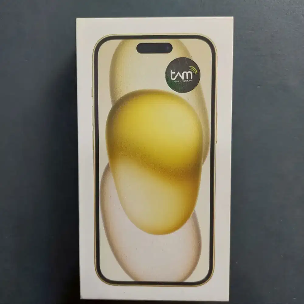 IPHONE 15 YELLOW 128GB GARANSI RESMI IBOX