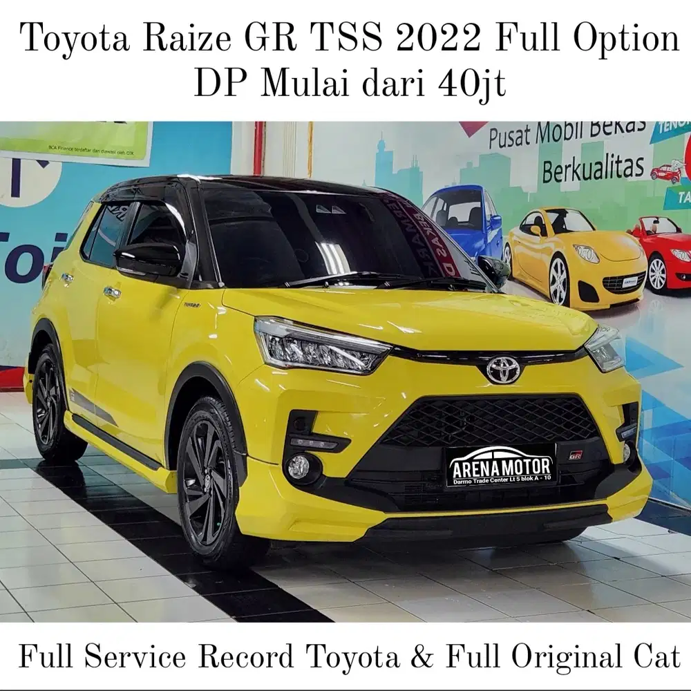 [KM 10rb] Raize GR Sport TSS 2022 100% Original # Toyota 1.0 Turbo CVT