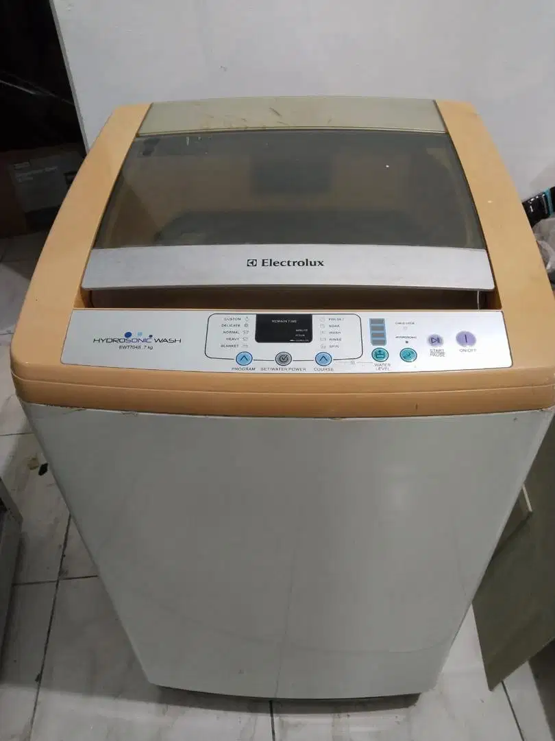 Mesin cuci lama tdk digunakan