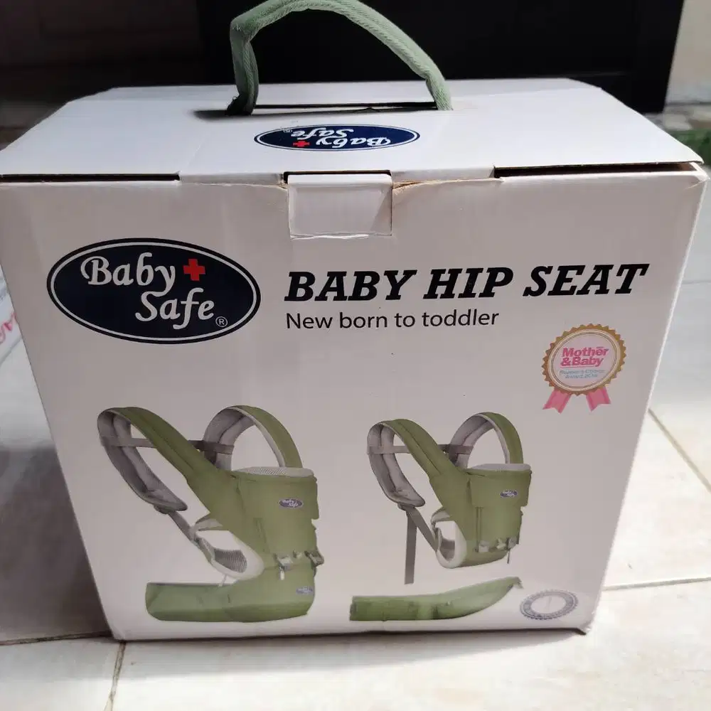 Baby Safe Hip Seat EN13209 Green - Second
