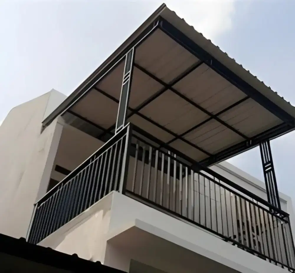 Bengkel las tralis kanopi pintu pagar minimalis
