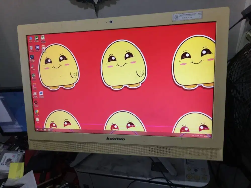 PC AIO Lenovo C560 Core i5 23 IN DOUBLE VGA RAM 6GB/HDD 500GB Ex. Kntr