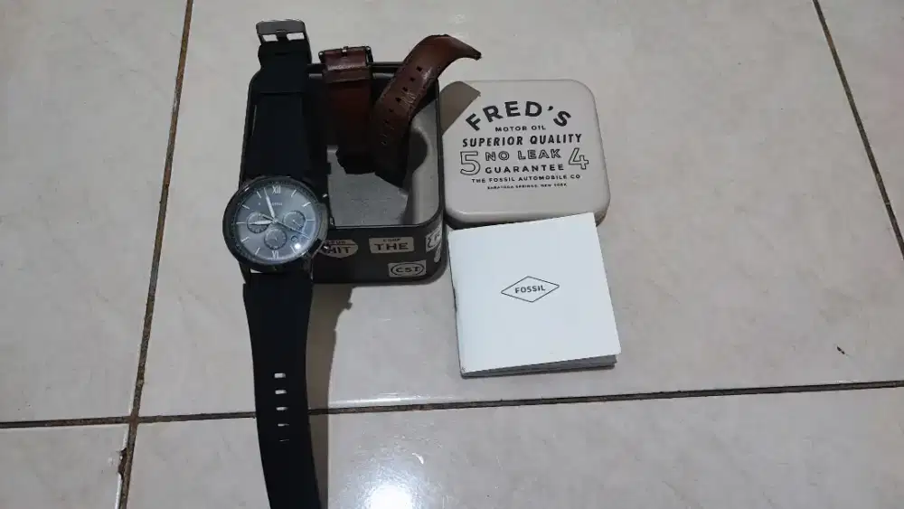 Jam tangan fossil original Preloved FS5512 harga nego