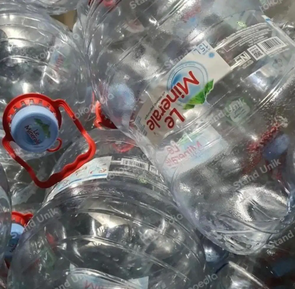 botol / galon le minerale 15L (stock banyak)