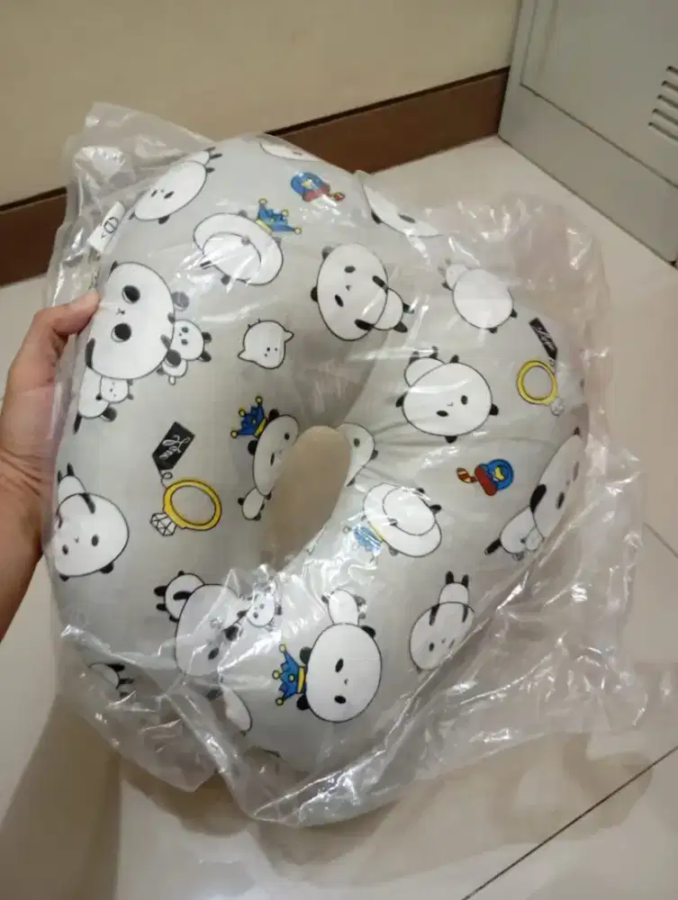 Bantal Leher Traveling