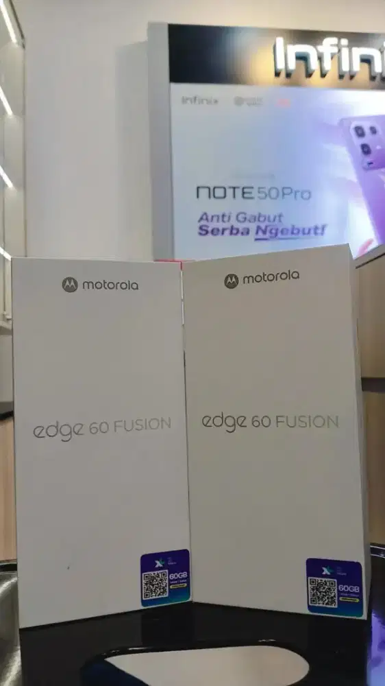 Motorola Edge 60 Fushion 12/256 garansi resmi