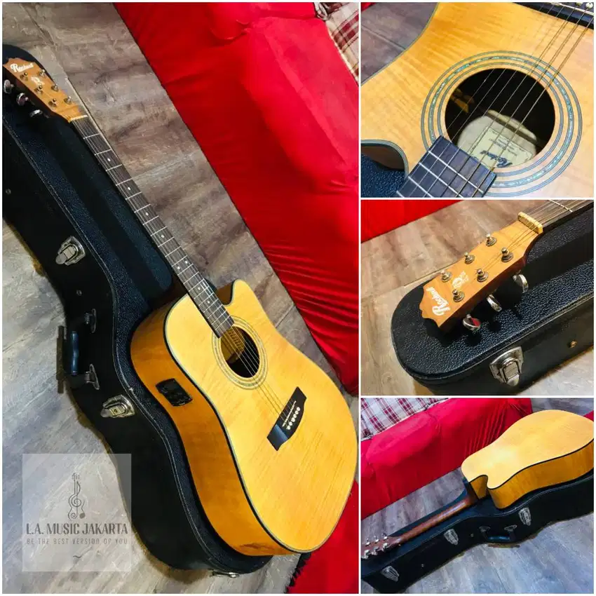 Gitar Akustik Original Rockwell Cut-Way Elegant Manis