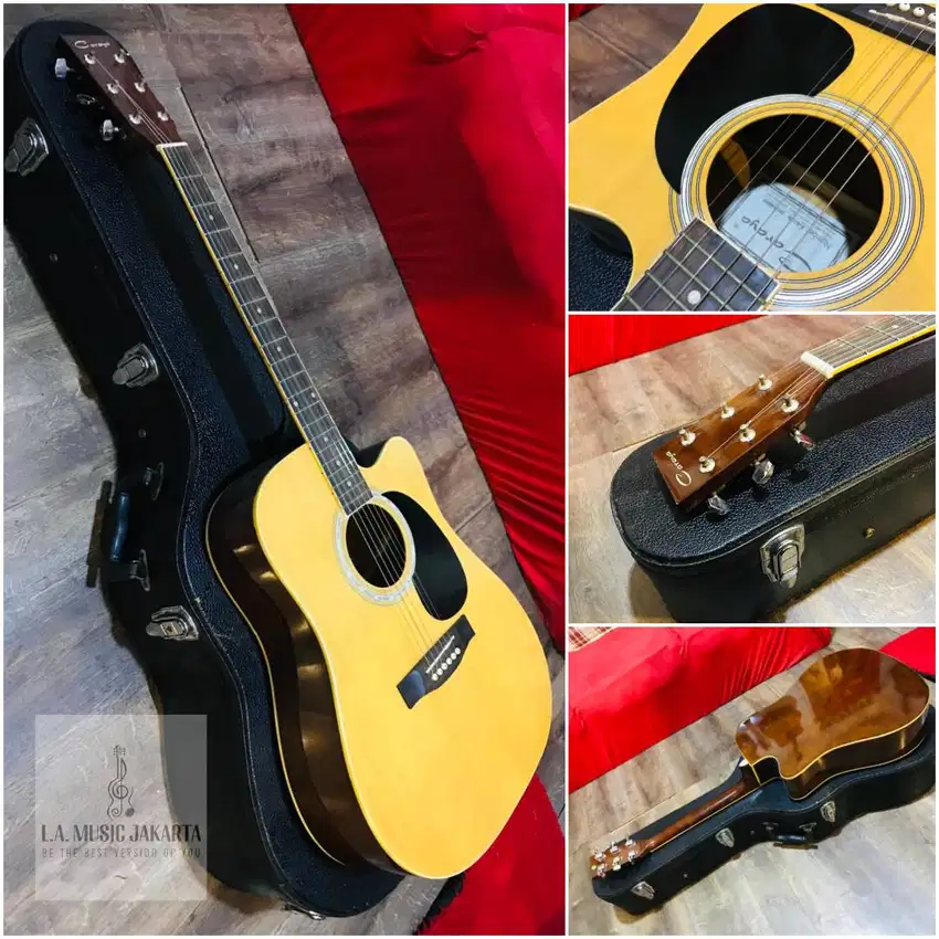 Gitar Akustik Mulus Caraya Cut-Way Made in China Beli di Gramedia