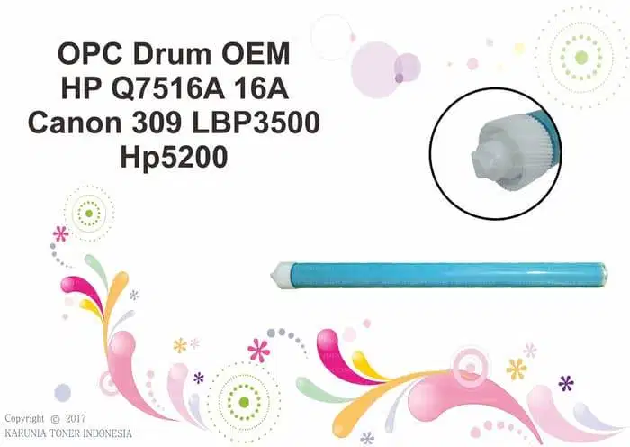 OPC Drum OEM HP Q7516A 16A Canon 309 LBP3500 HP5200