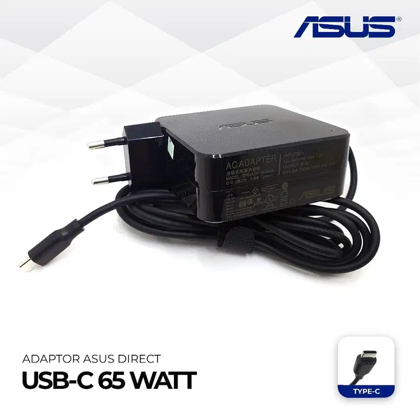 Charger Asus Ori Siap Pakai Ready Type C
