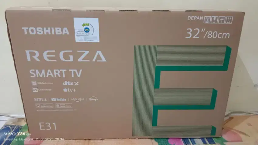 TV led toshiba 32 smart