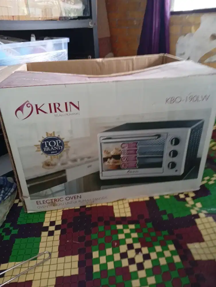 Di jual oven,mulai nukar kada pernah di pakai kondisi masih baru