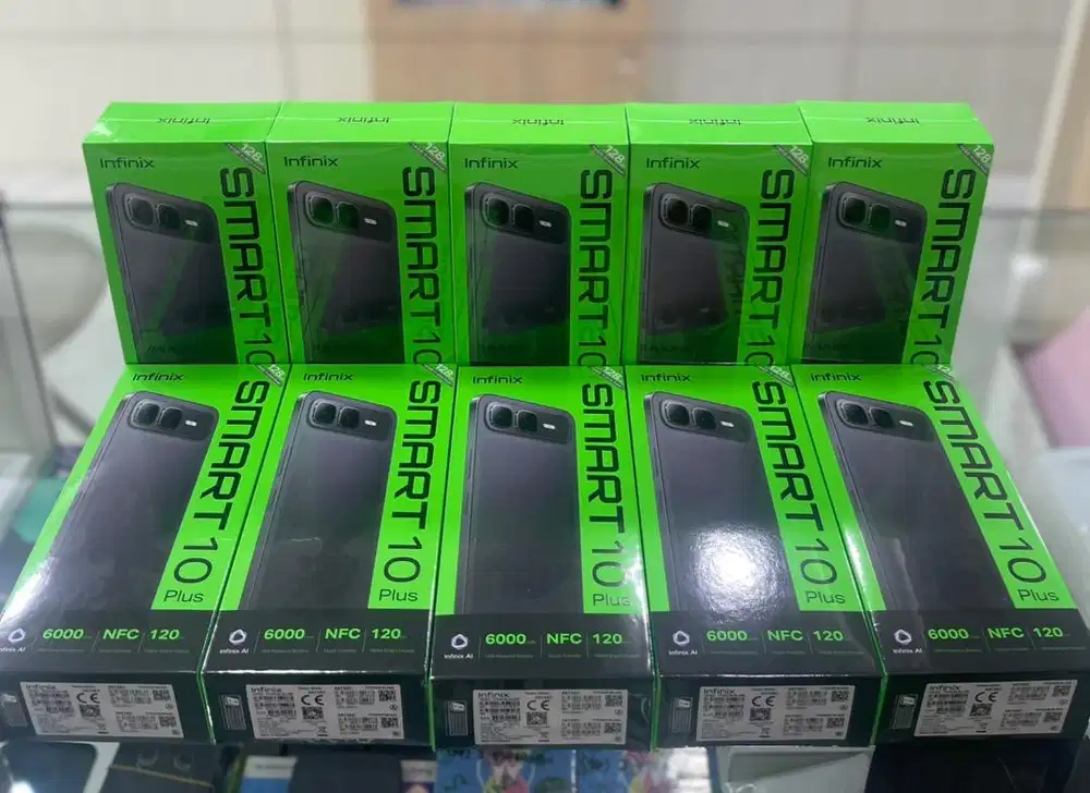 Promo Baru...Infinix Smart 10+ Ram 8/128 Grs Resmi (Black,Silver)