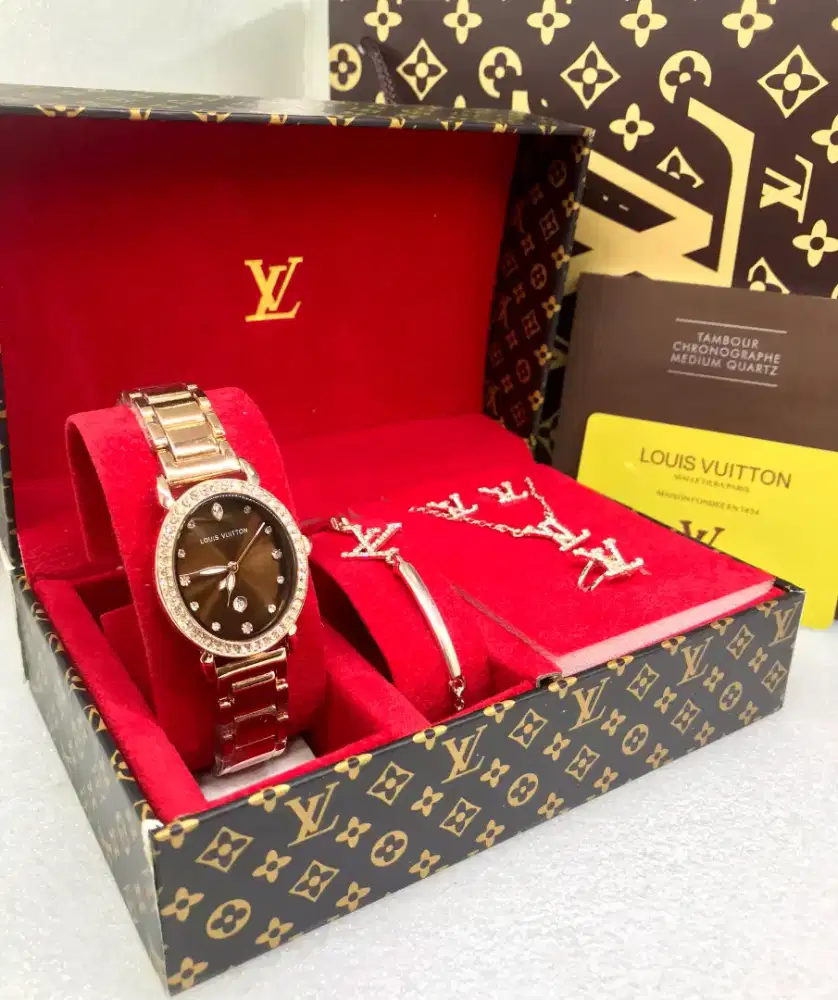 Jam tangan LV fullset