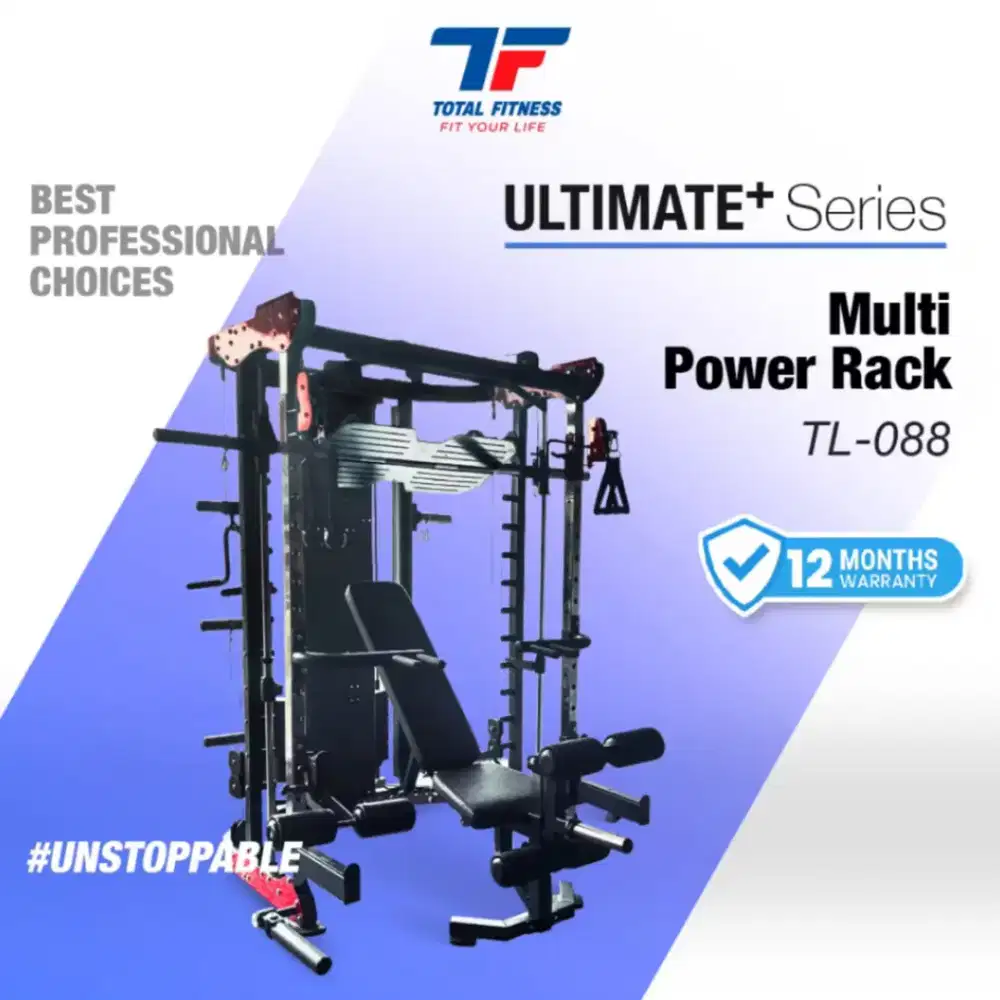 Multi Power Rack Smith Mesin Home gym Comersial TL-088