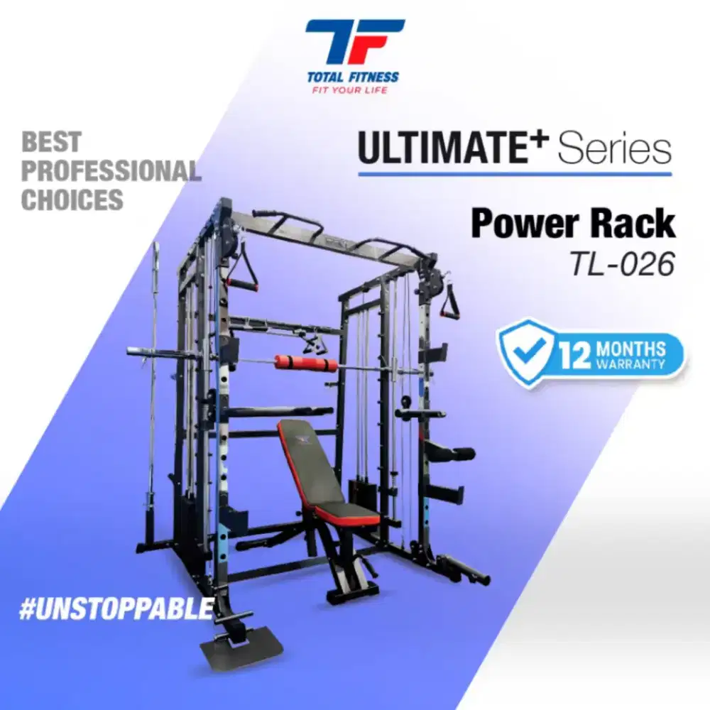 Multi Power Rack Smith Mesin Home gym Comersial TL-026