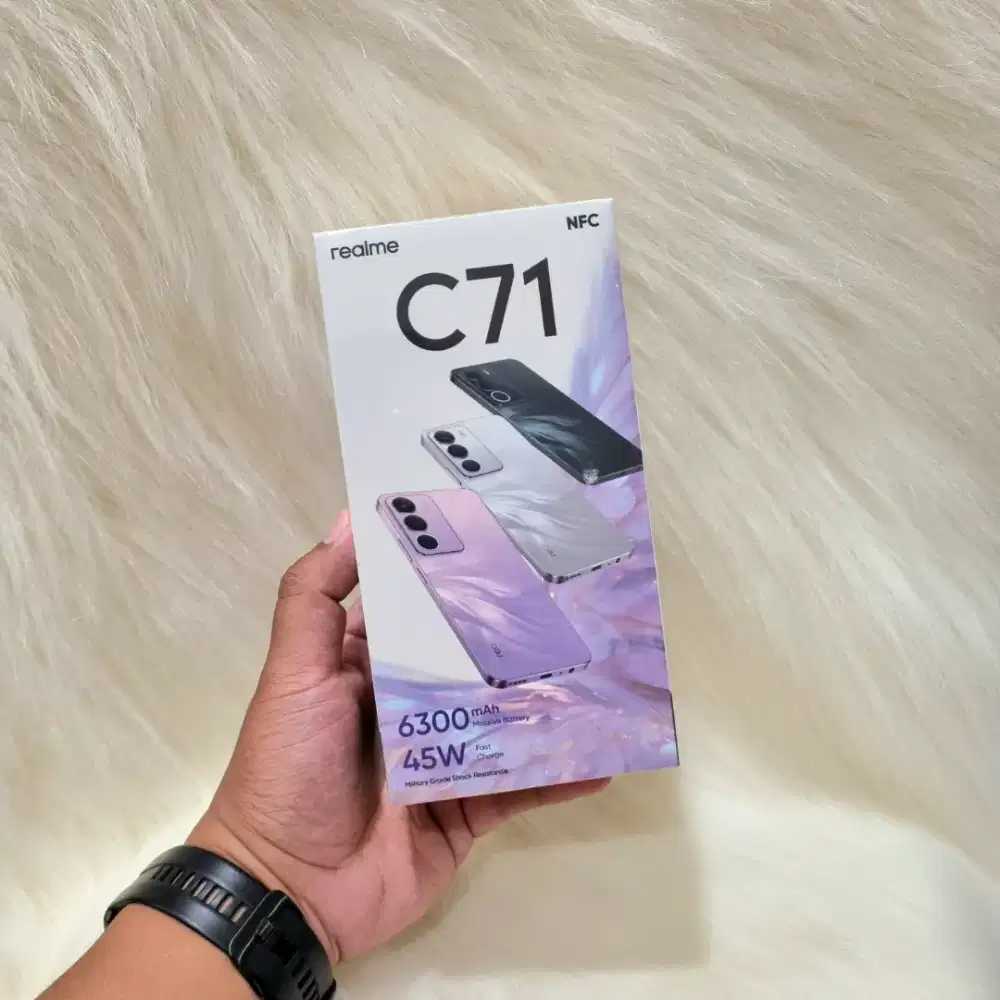 Realme C71 8/128 6/128 4/128 Gb New Baru Murah Garansi Resmi 1 Tahun