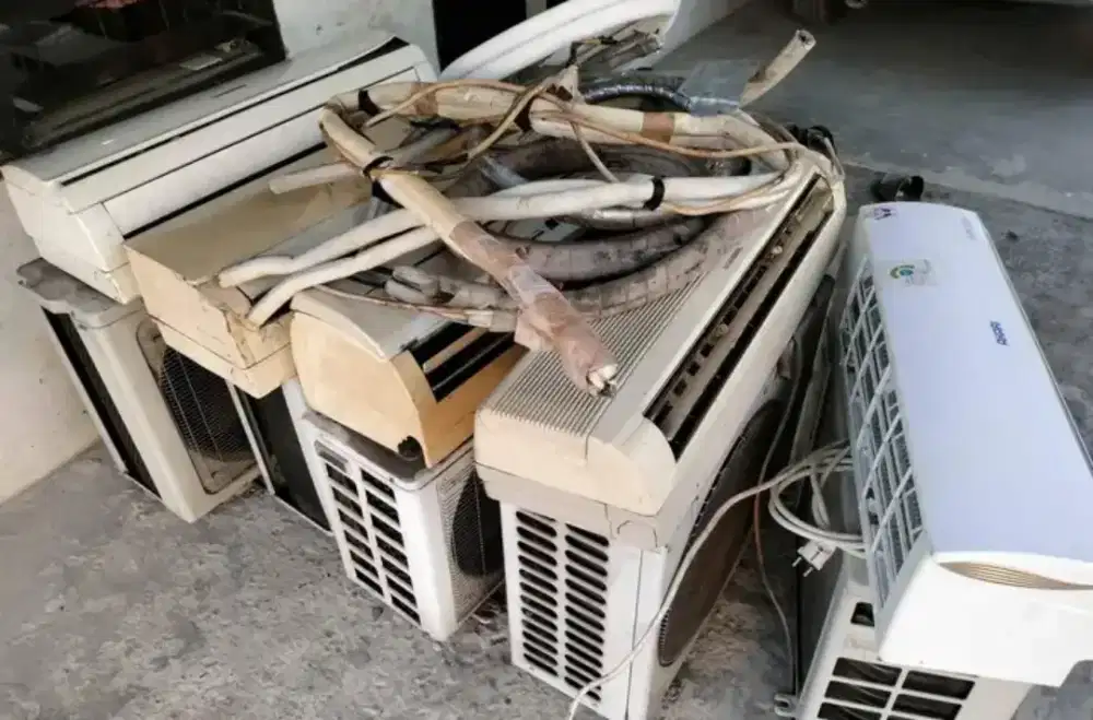 Menerima AC seken &amp; rusak