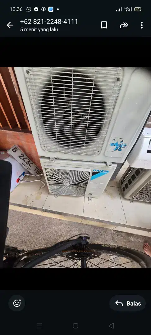 Beli AC bekas rusak