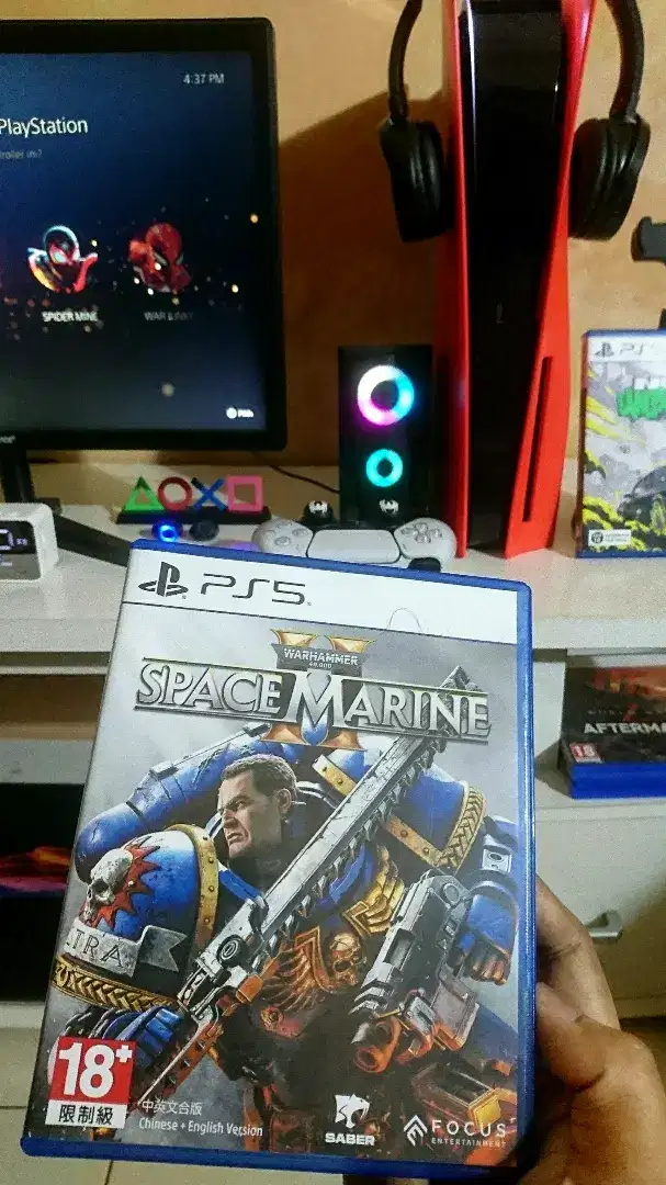 BS/Kaset PS5 WARHAMMER 40K: SPACE MARINE 2 Original Seken Like New