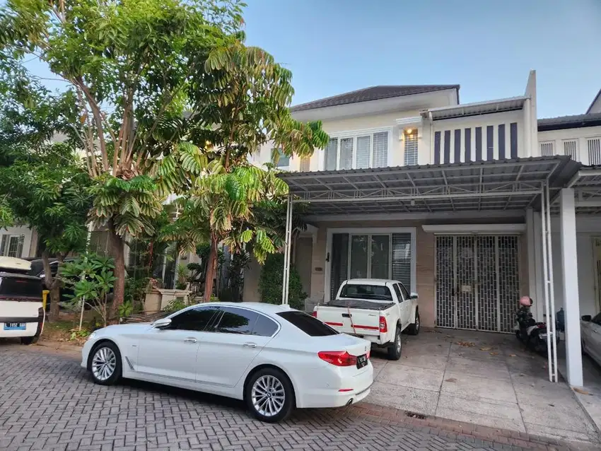 DIJUAL RUMAH PAKUWON INDAH THE MANSION MINIMALIS MODERN BAGUS FURNIS