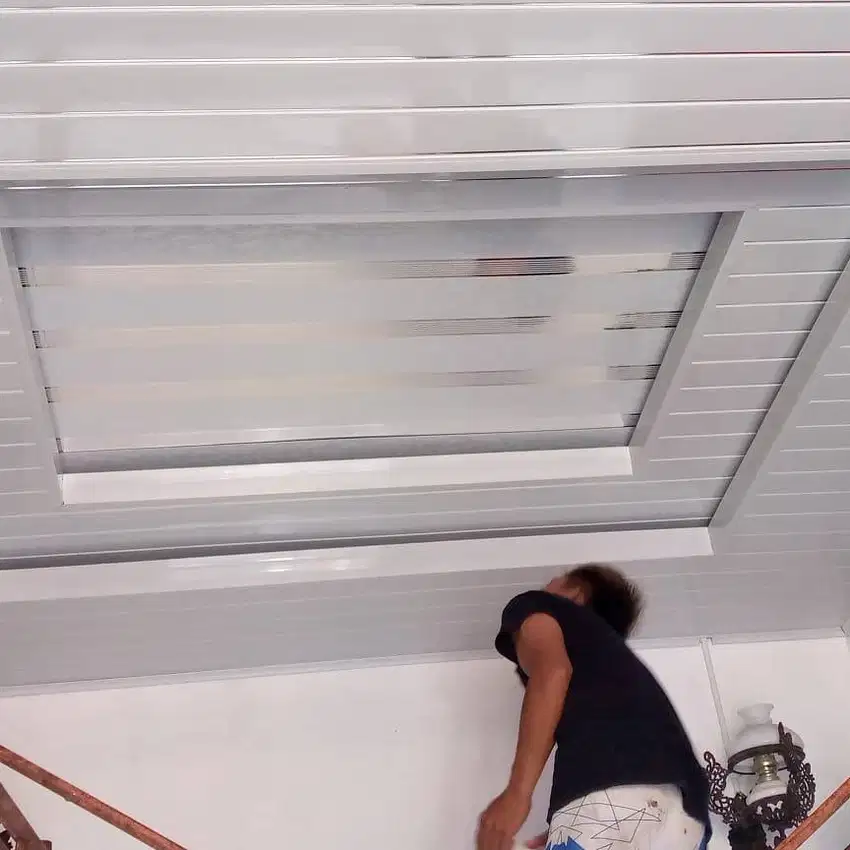 Wall Moulding Sekat Plafon Partisi PVC GRC Gypsum Jasa Tukang Pasang