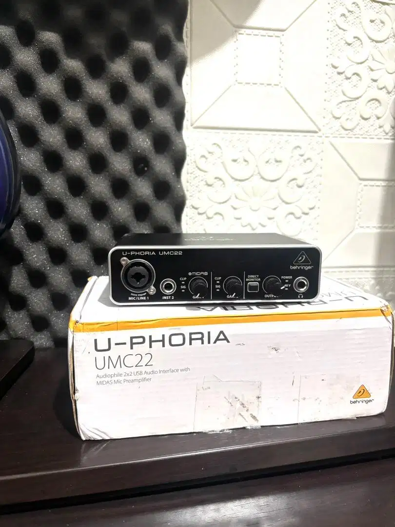 Soundcard Behringer UMC 22